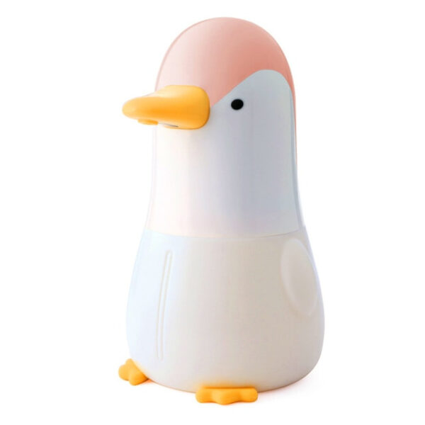 Pingvin alakú szappan adagoló - rózsaszín